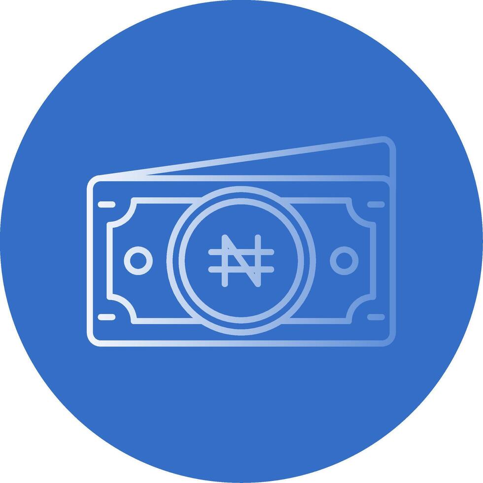 Namecoin Gradient Line Circle Icon vector