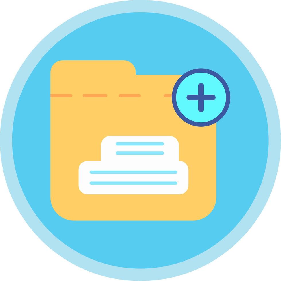 Folder Flat Multi Circle Icon 41653130 Vector Art at Vecteezy