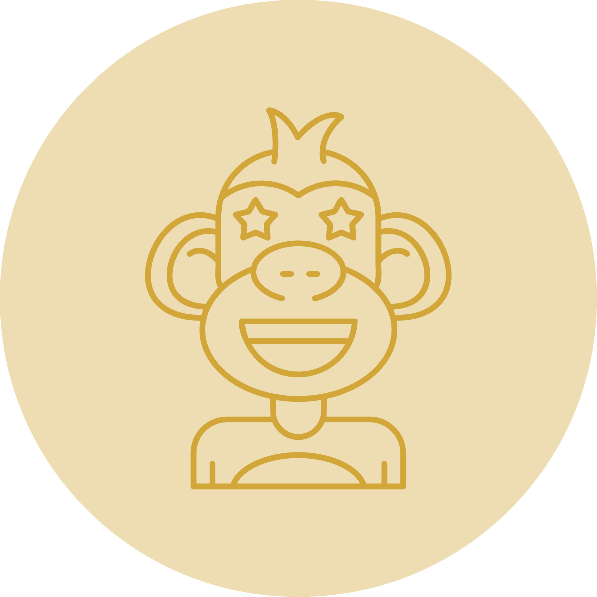 Famous Line Yellow Circle Icon 41654641 Vector Art at Vecteezy
