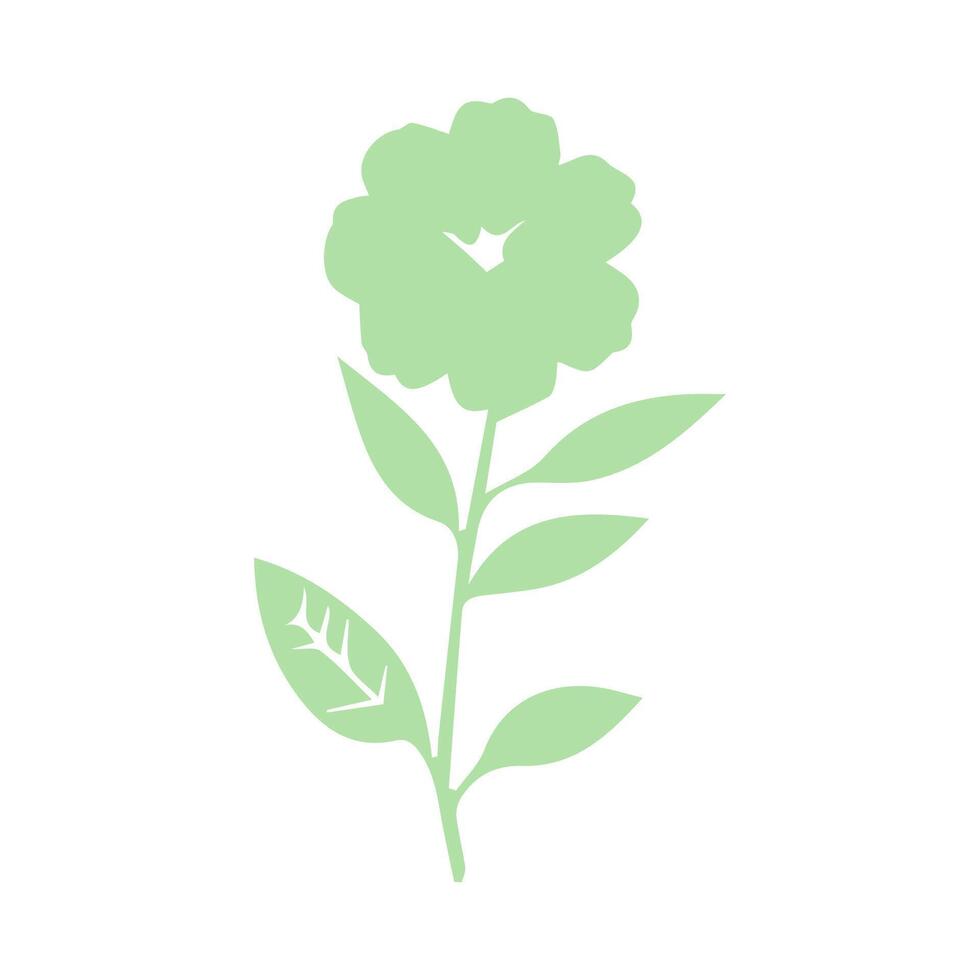 leña menuda con hojas siluetas gratis vector