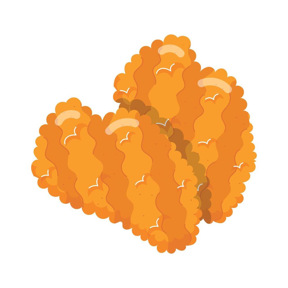 Chicken Flat Stickers vector