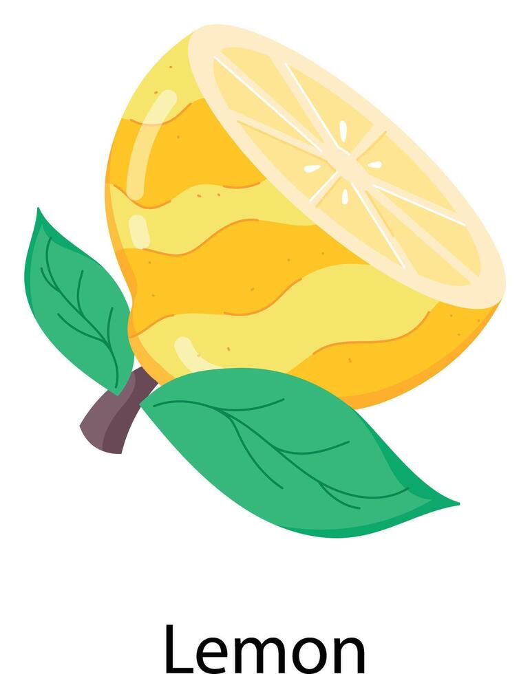 Fresco frutas plano pegatinas vector