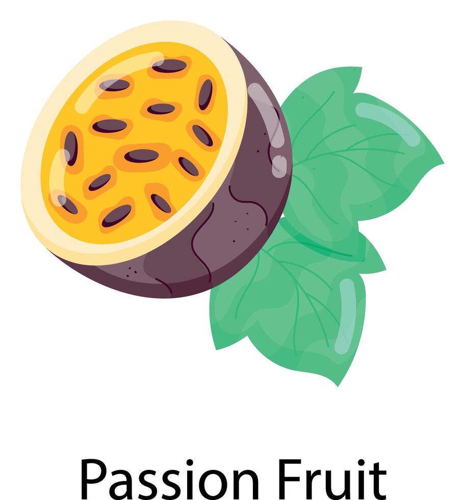 Fresco frutas plano pegatinas vector