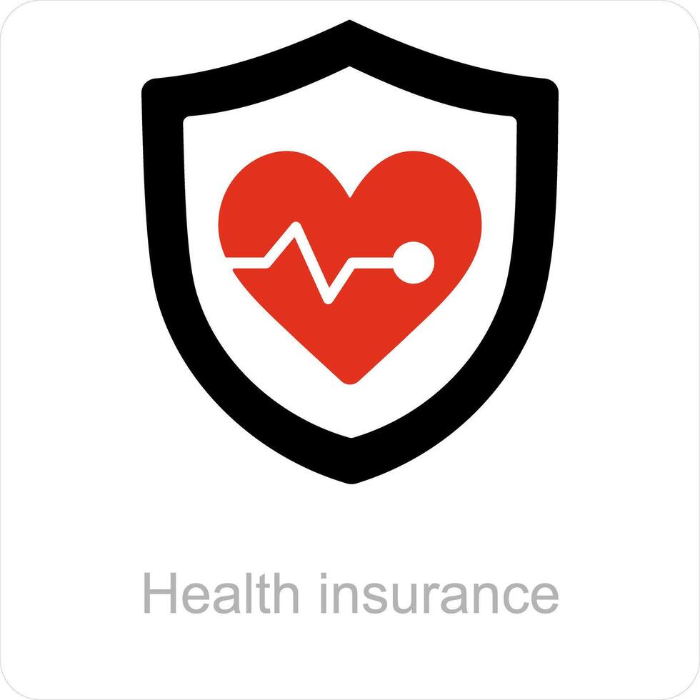 Health safety and safety icon concept vector