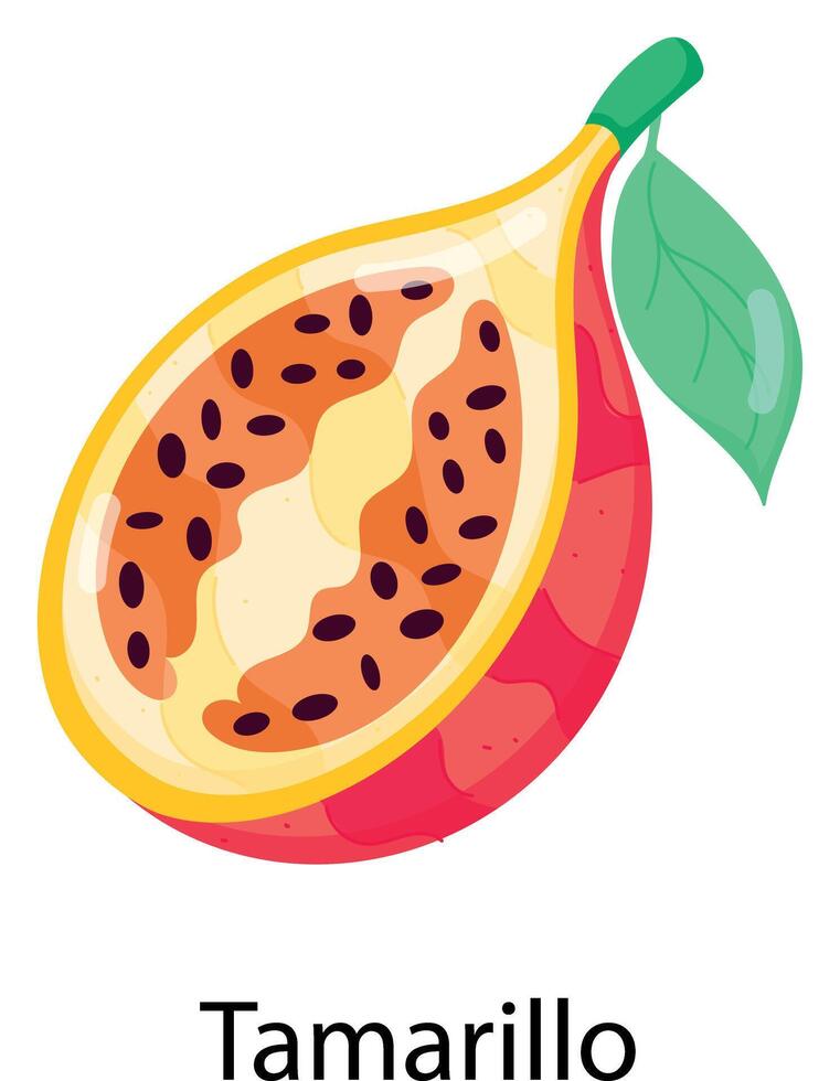 exótico frutas plano pegatinas vector