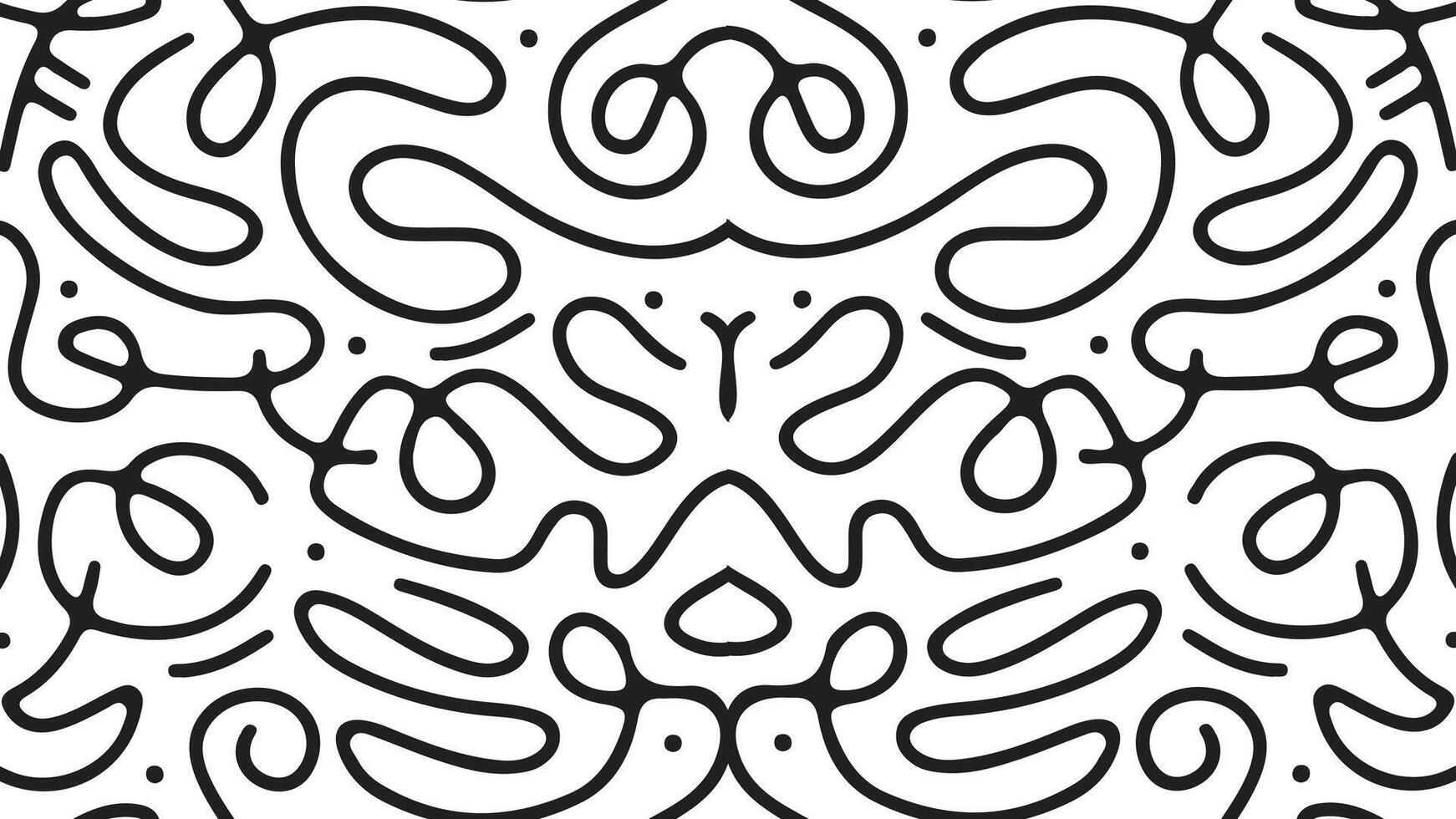 Line doodle pattern. eps 10 vector