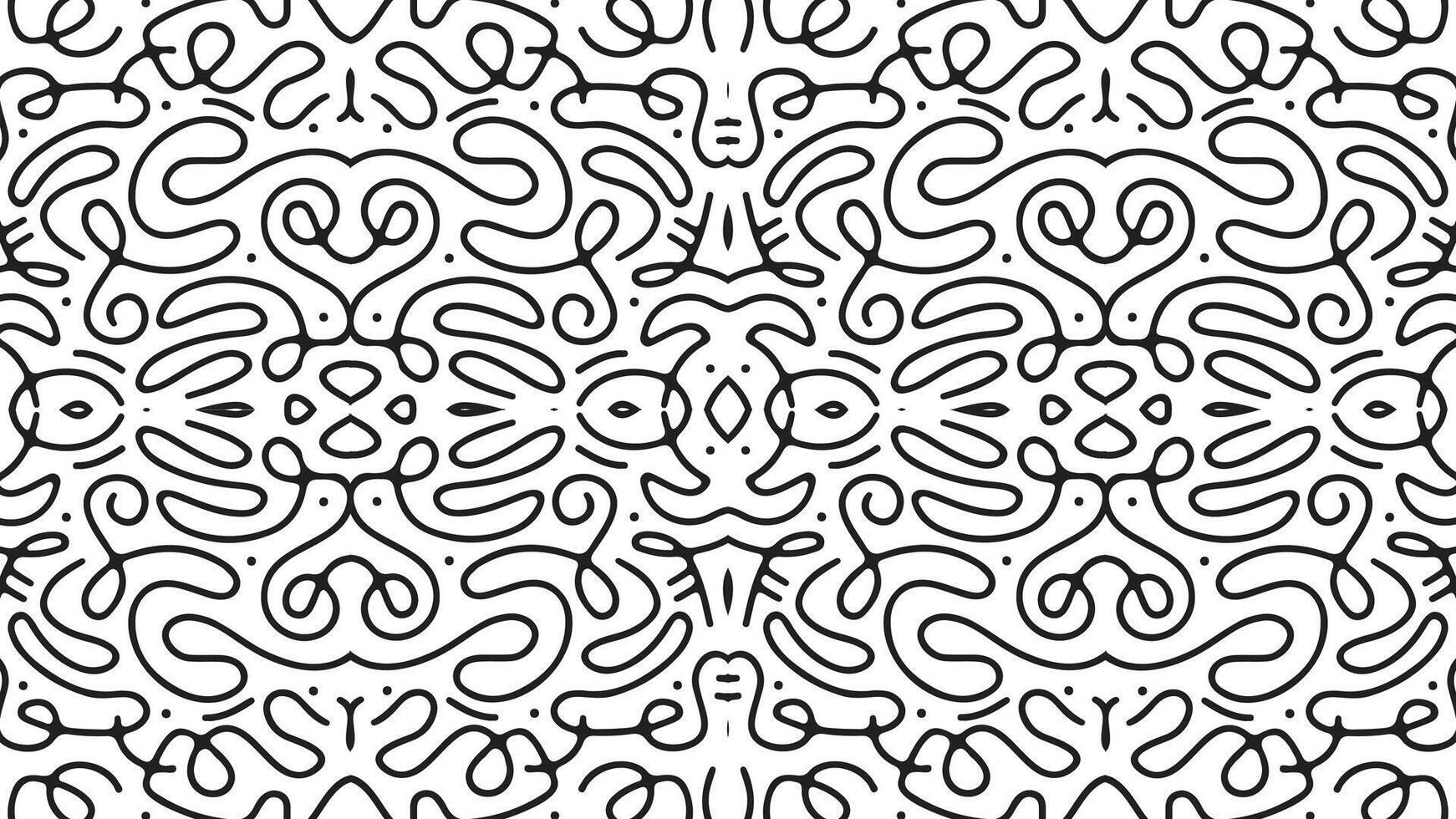 Line doodle pattern. eps 10 vector