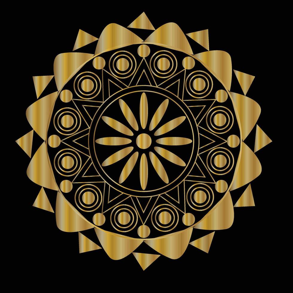 luxury mandala design vector