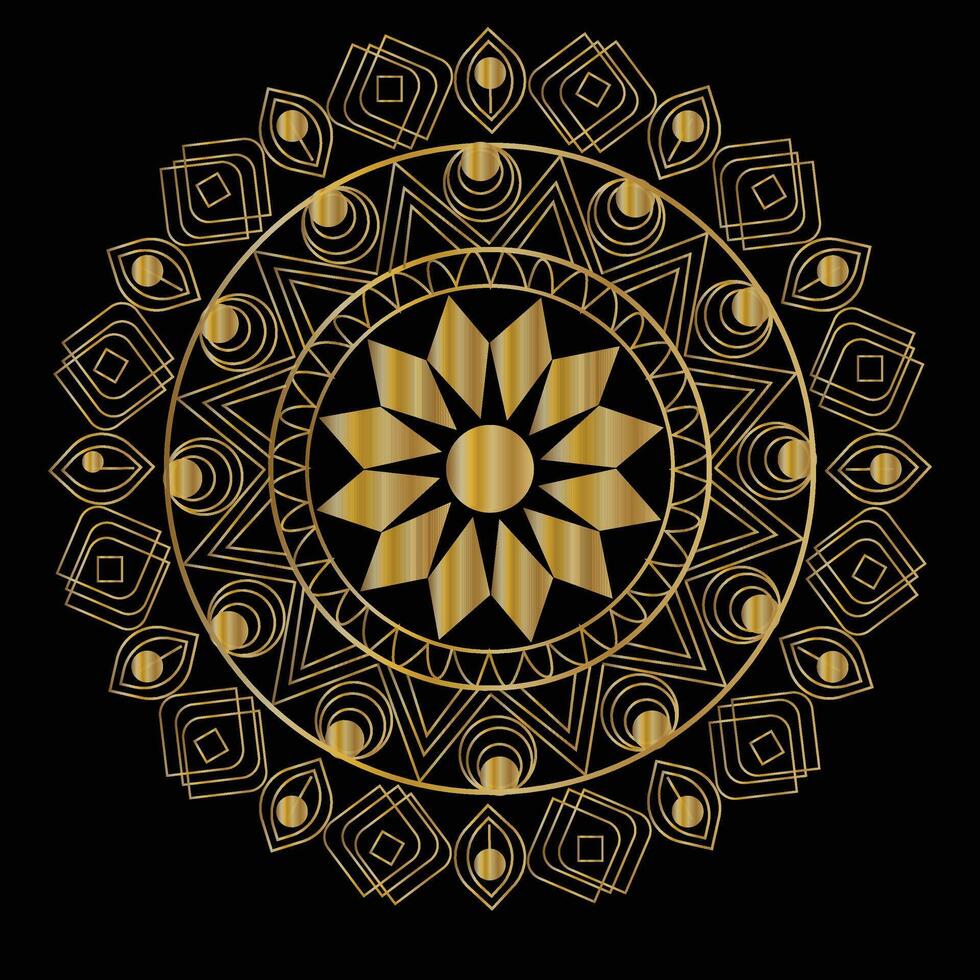 luxury mandala desig vector