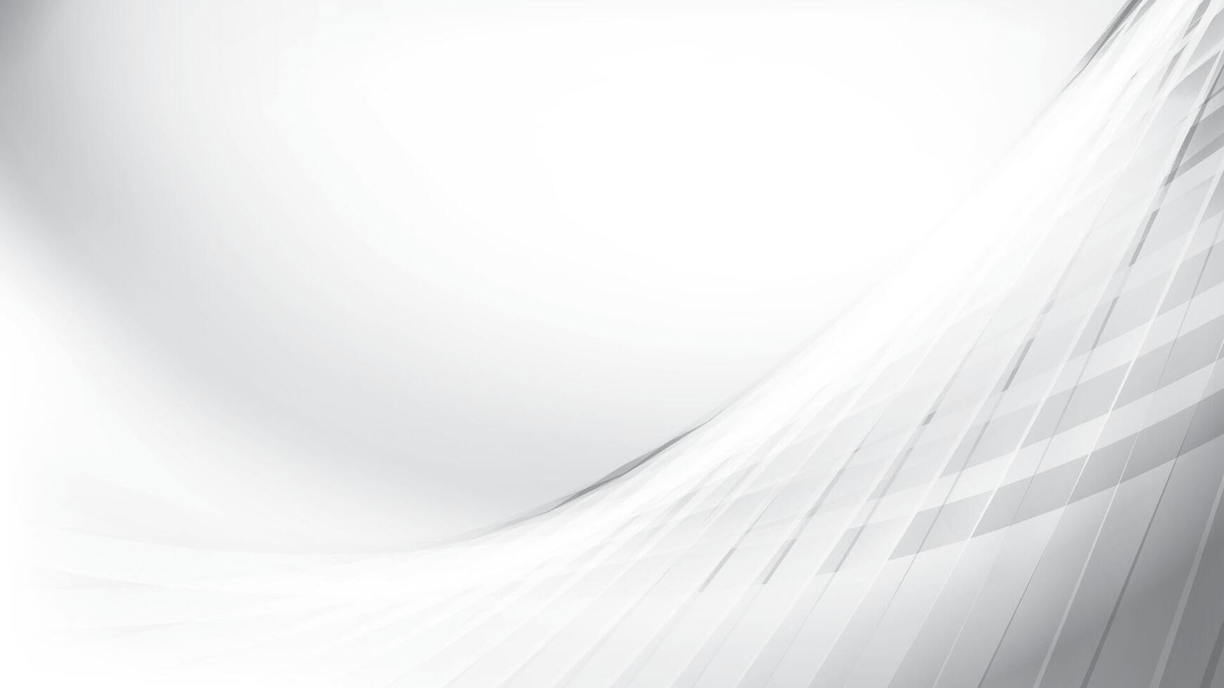 color blanco y gris abstracto, fondo de rayas de diseño moderno con forma redonda geométrica. ilustración vectorial vector