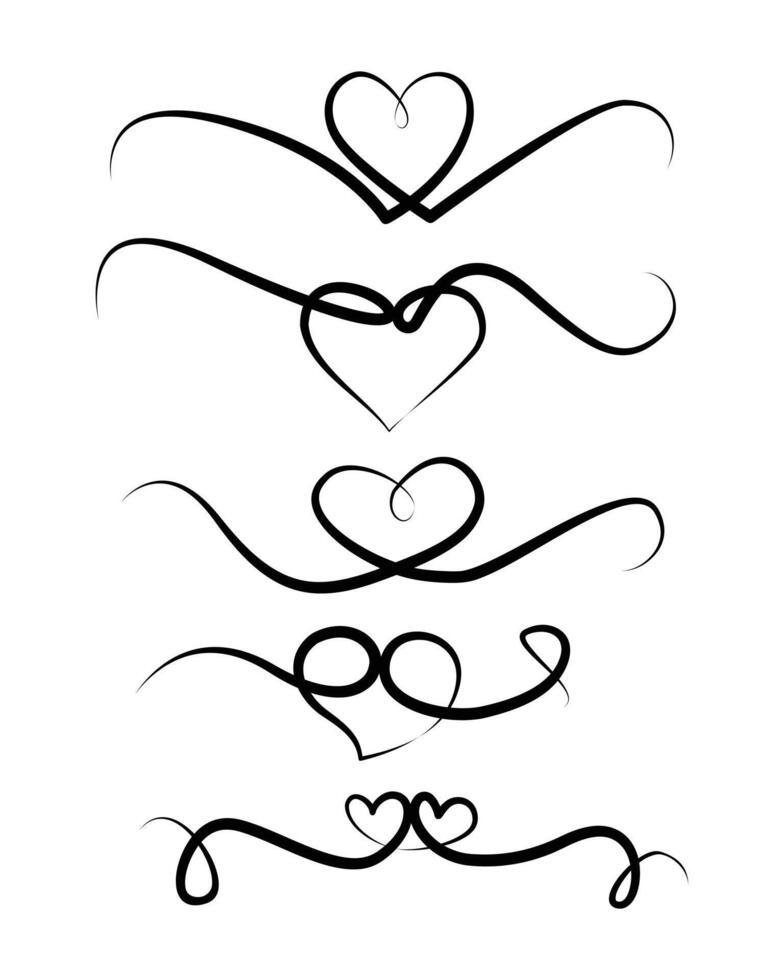 Ribbon icon set vector