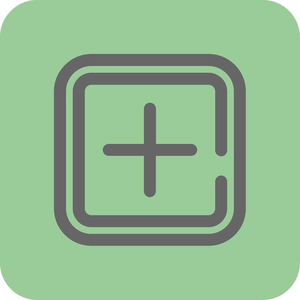 Add Filled Yellow Icon vector