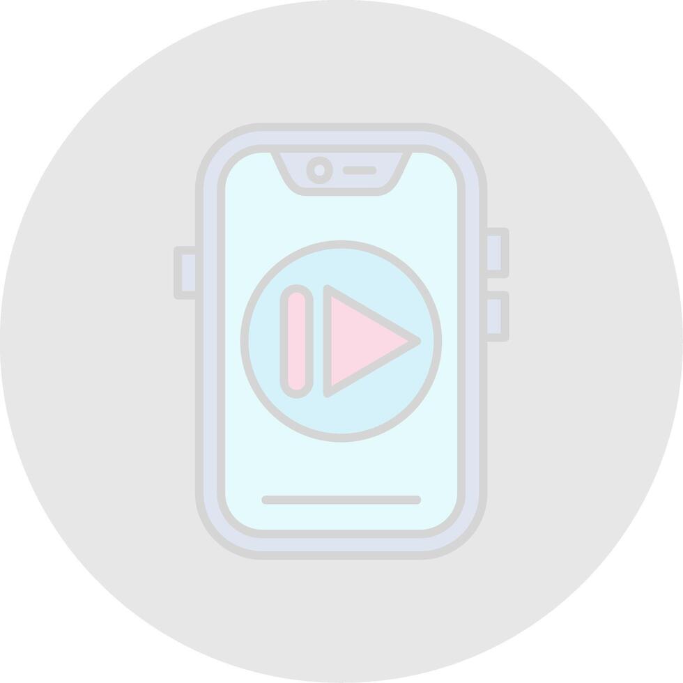 Next Line Filled Light Circle Icon vector