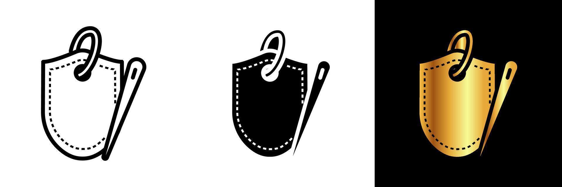 The Leather Craft icon represents the art of transforming raw leather into exquisite creations through skillful techniques. vector