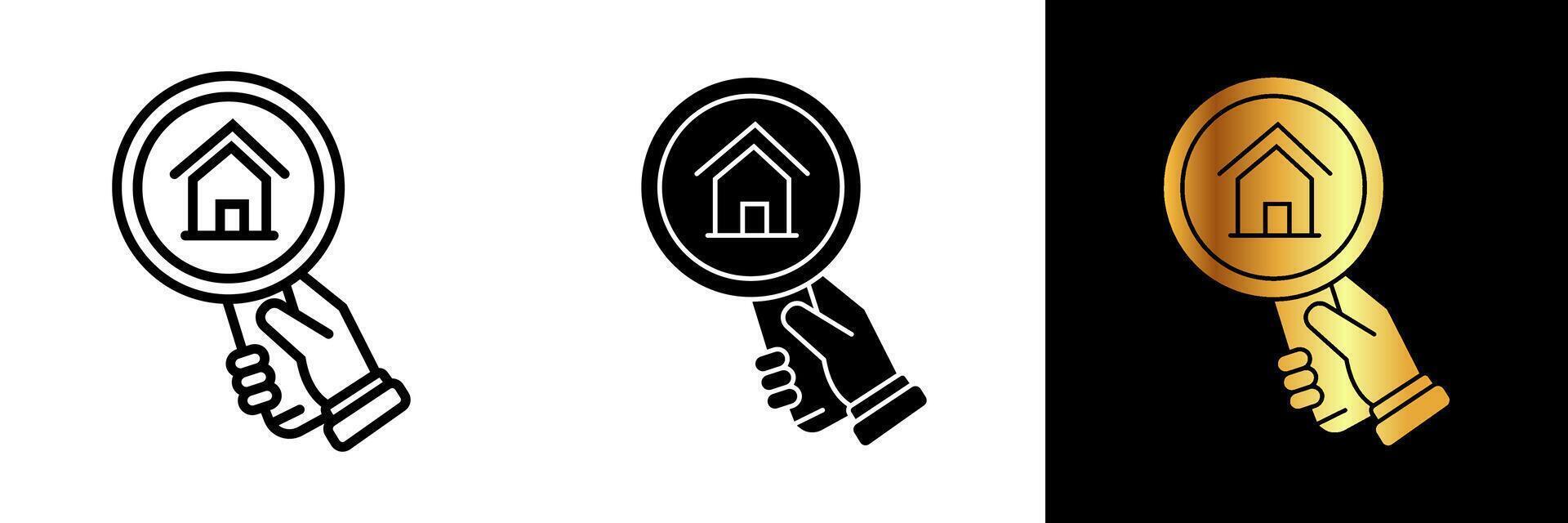The Magnifying Glass icon embodies the concept of scrutiny, investigation, and focused exploration. vector