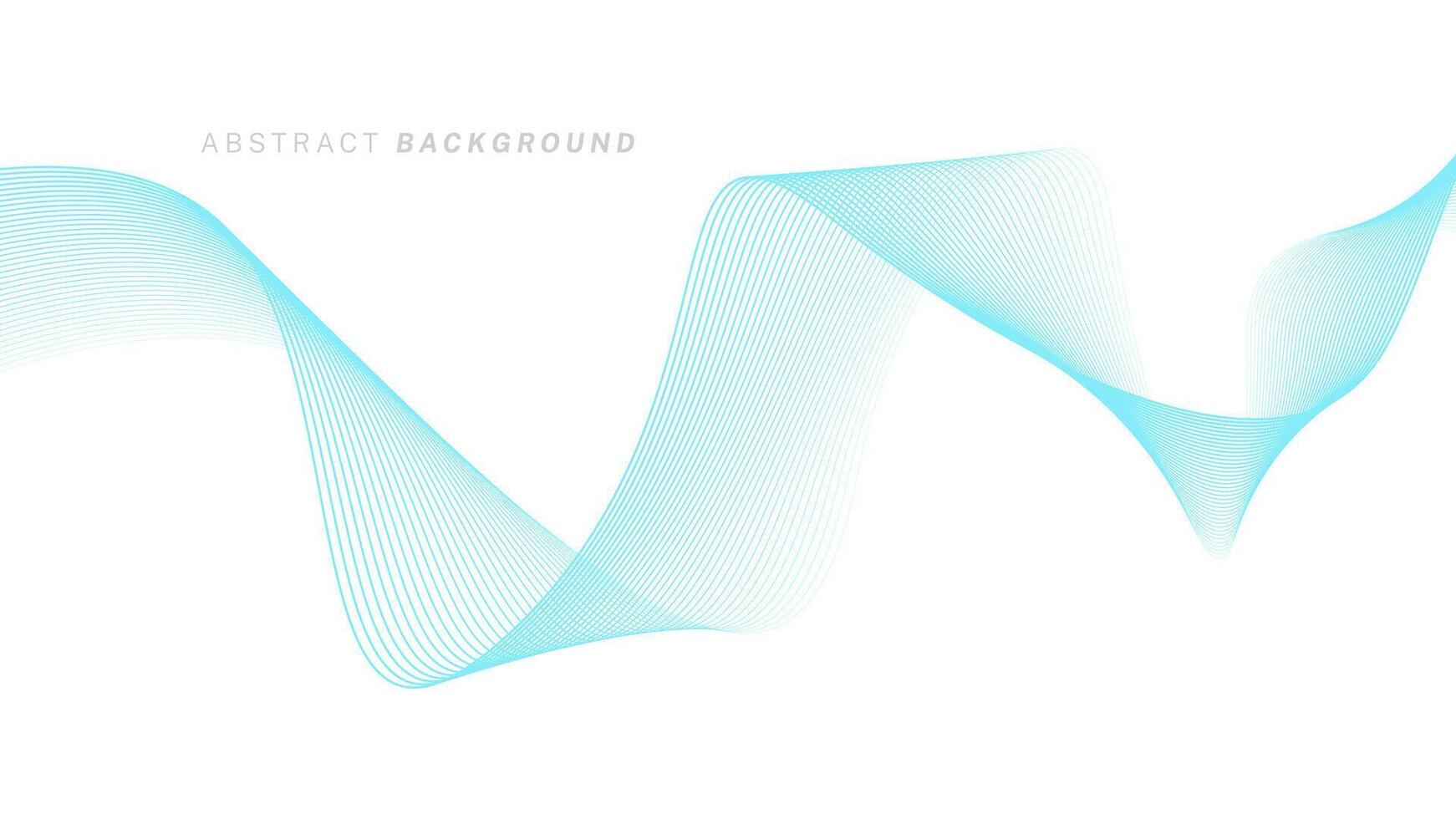 White abstract background with dynamic line waves. Futuristic background with line pattern, suitable for banners, posters, presentations, wallpapers. Vector illustration