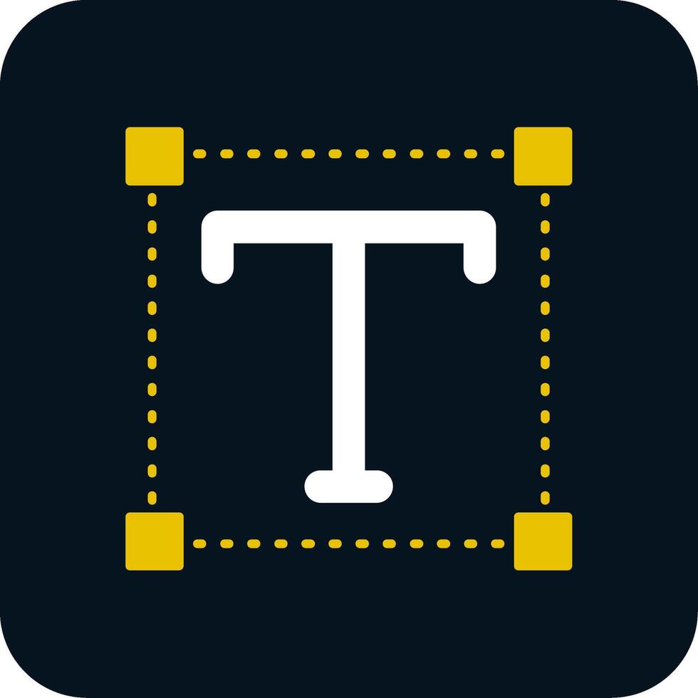 Font Glyph Two Color Icon vector