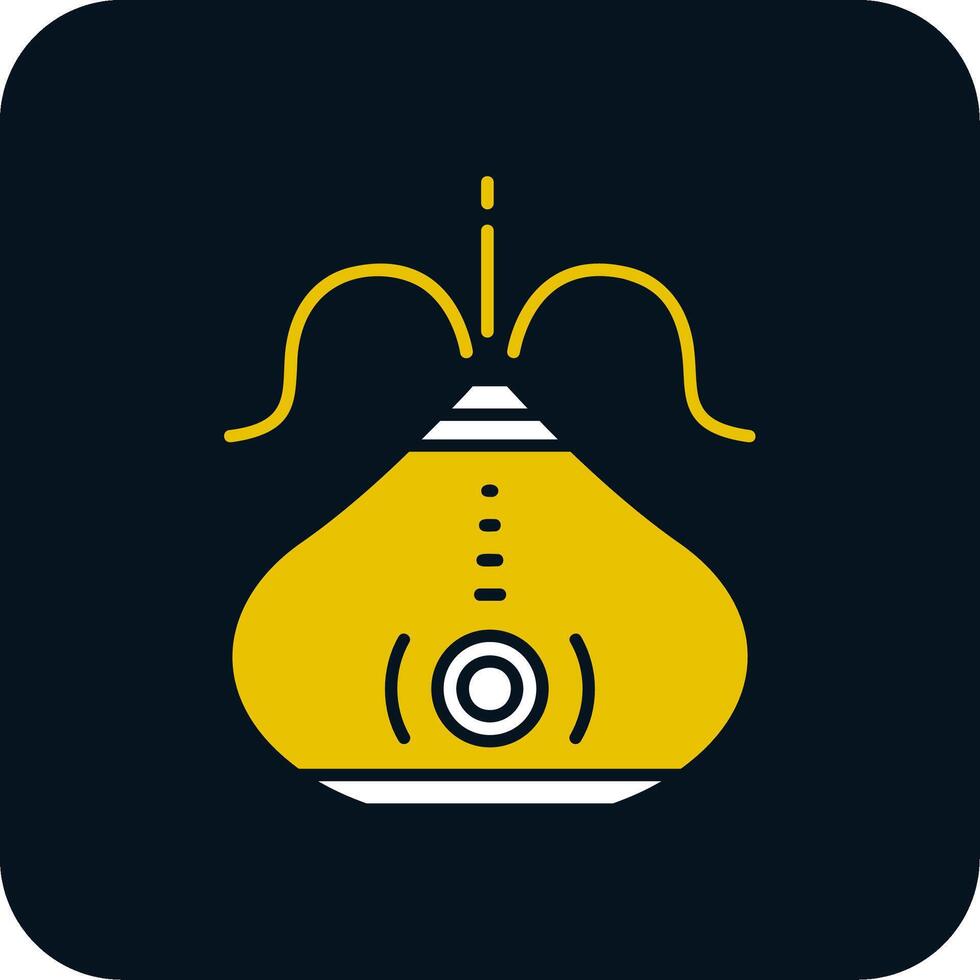 Humidifier Glyph Two Color Icon vector