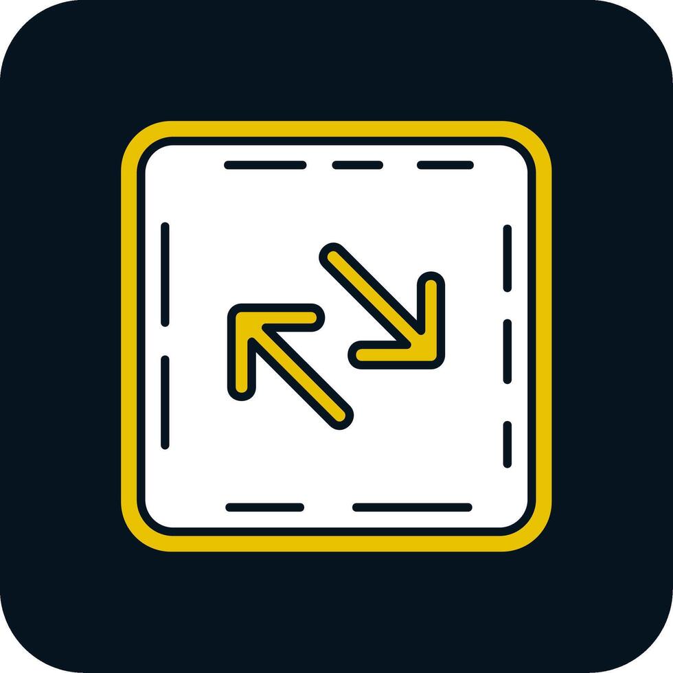 Swap Glyph Two Color Icon vector