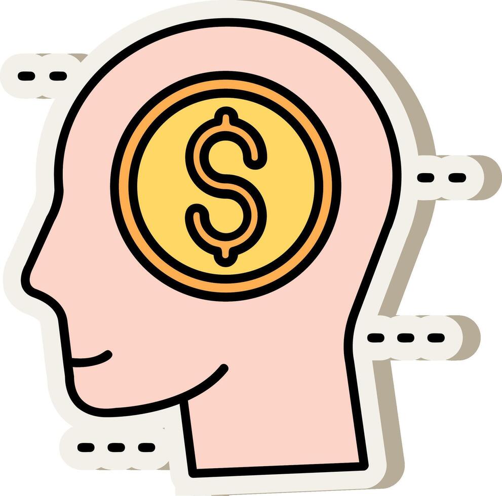 Greed Line Filled White Shadow Icon vector