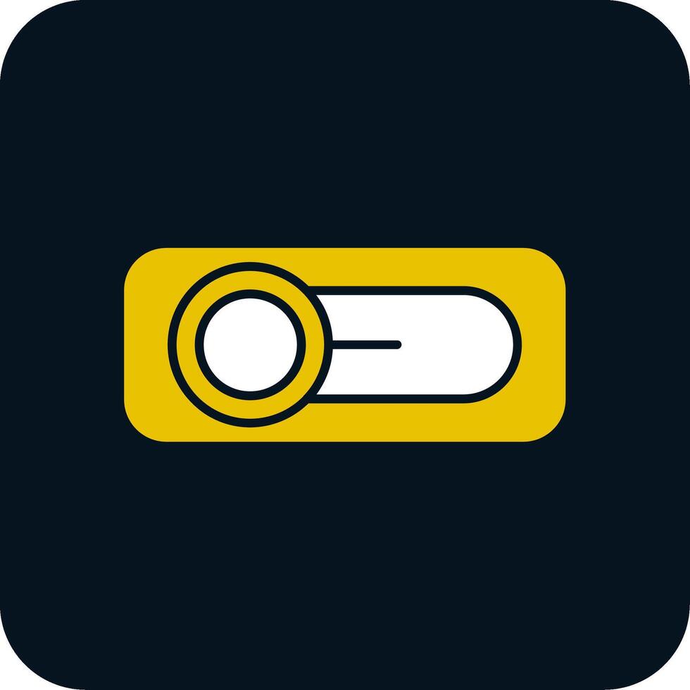 Switch Glyph Two Color Icon vector