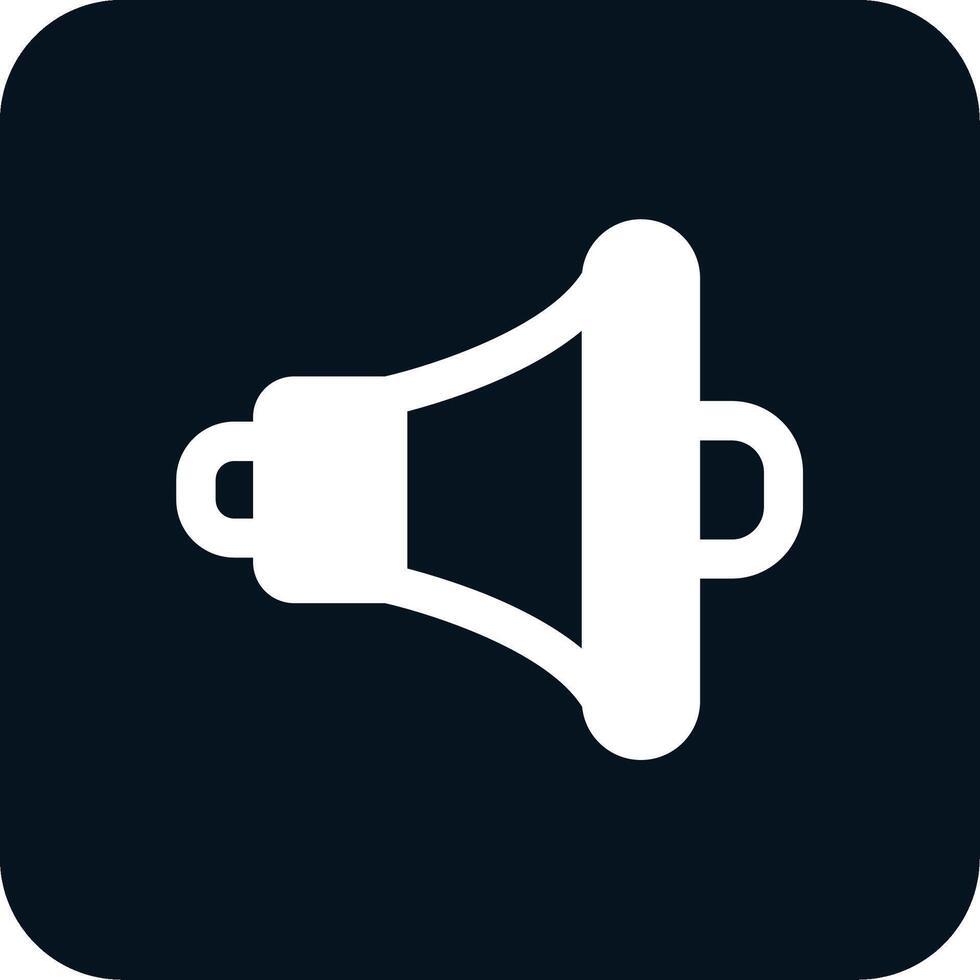 Speaker Glyph Two Color Icon vector