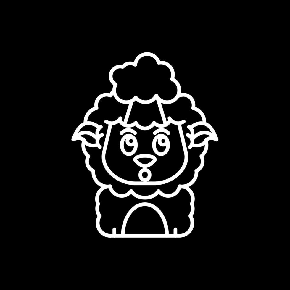 Exploding Line Inverted Icon vector