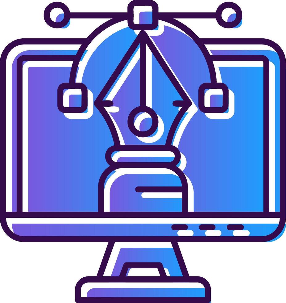 Vector Gradient Filled Icon