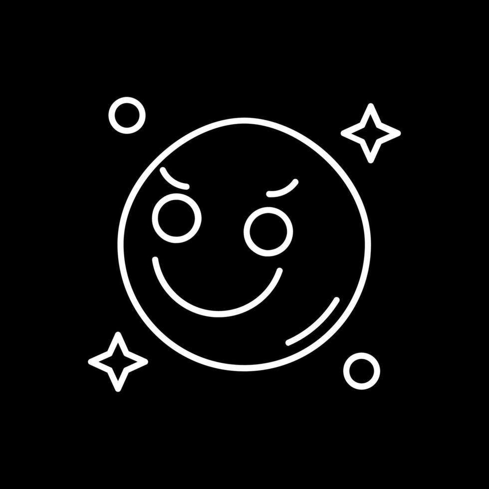 Envy Line Inverted Icon vector