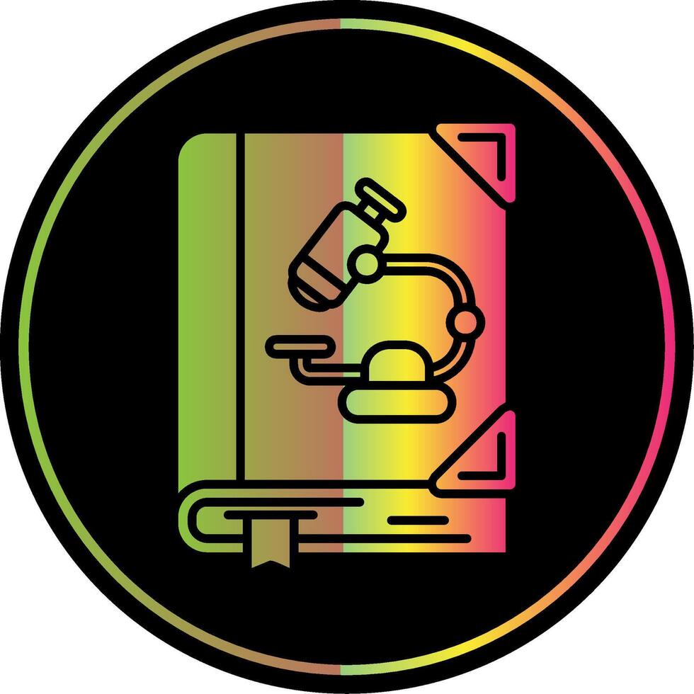 Biology Glyph Due Color Icon vector