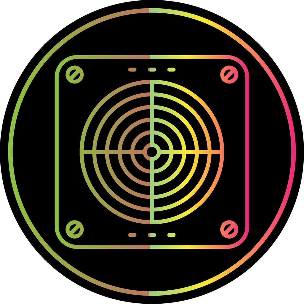 Extractor Line Gradient Due Color Icon vector