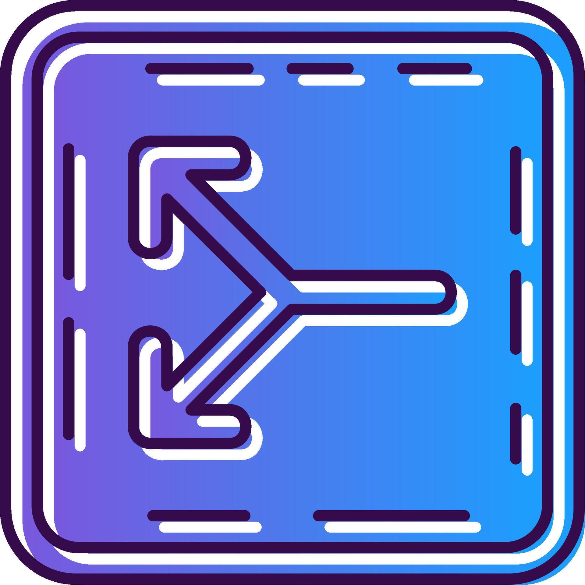 Split Gradient Filled Icon 41691068 Vector Art at Vecteezy