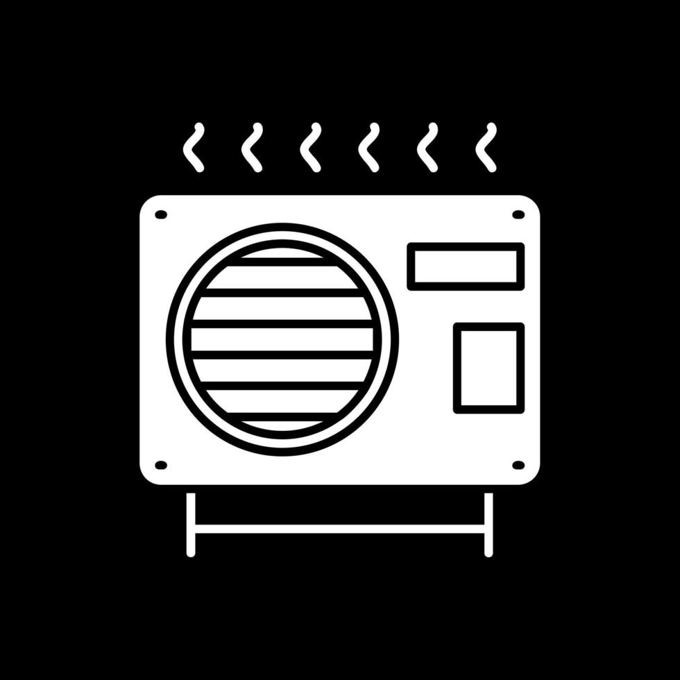 Outdoor Glyph Inverted Icon vector