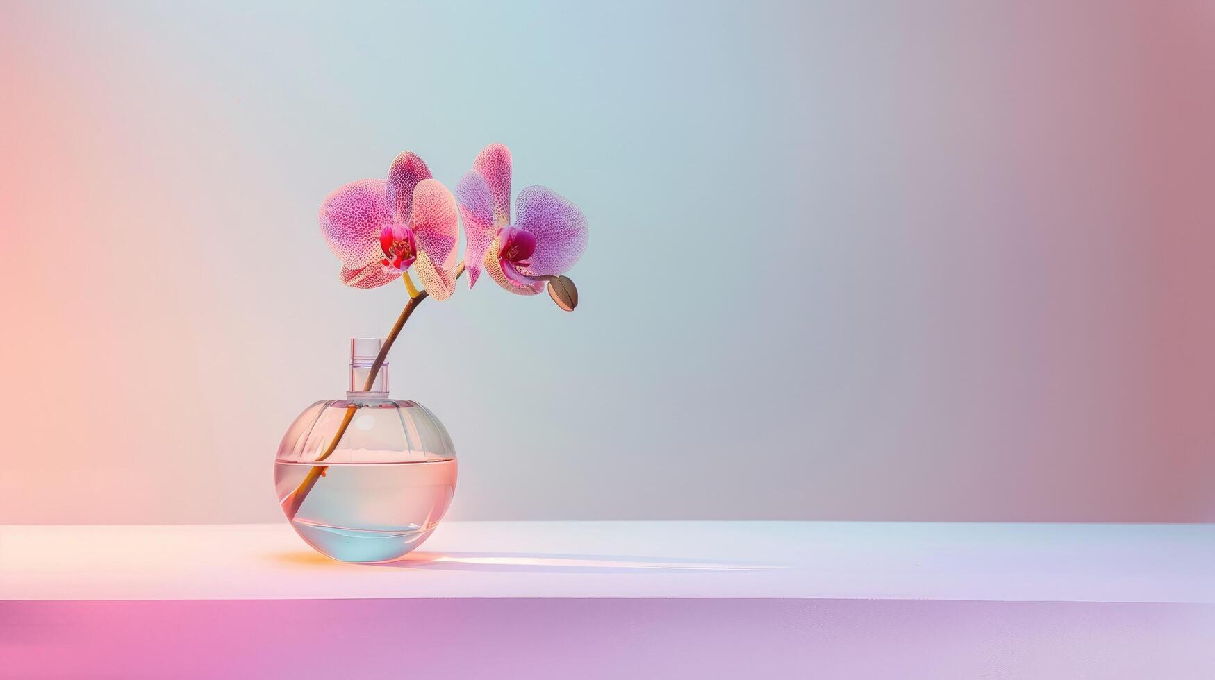 AI generated A Whimsical Encounter with Ethereal Elegance photo