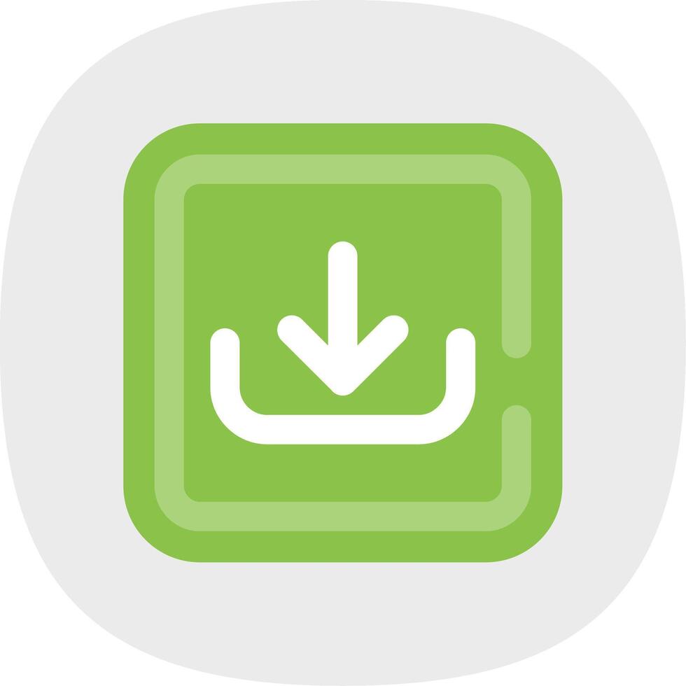 Download Flat Curve Icon vector