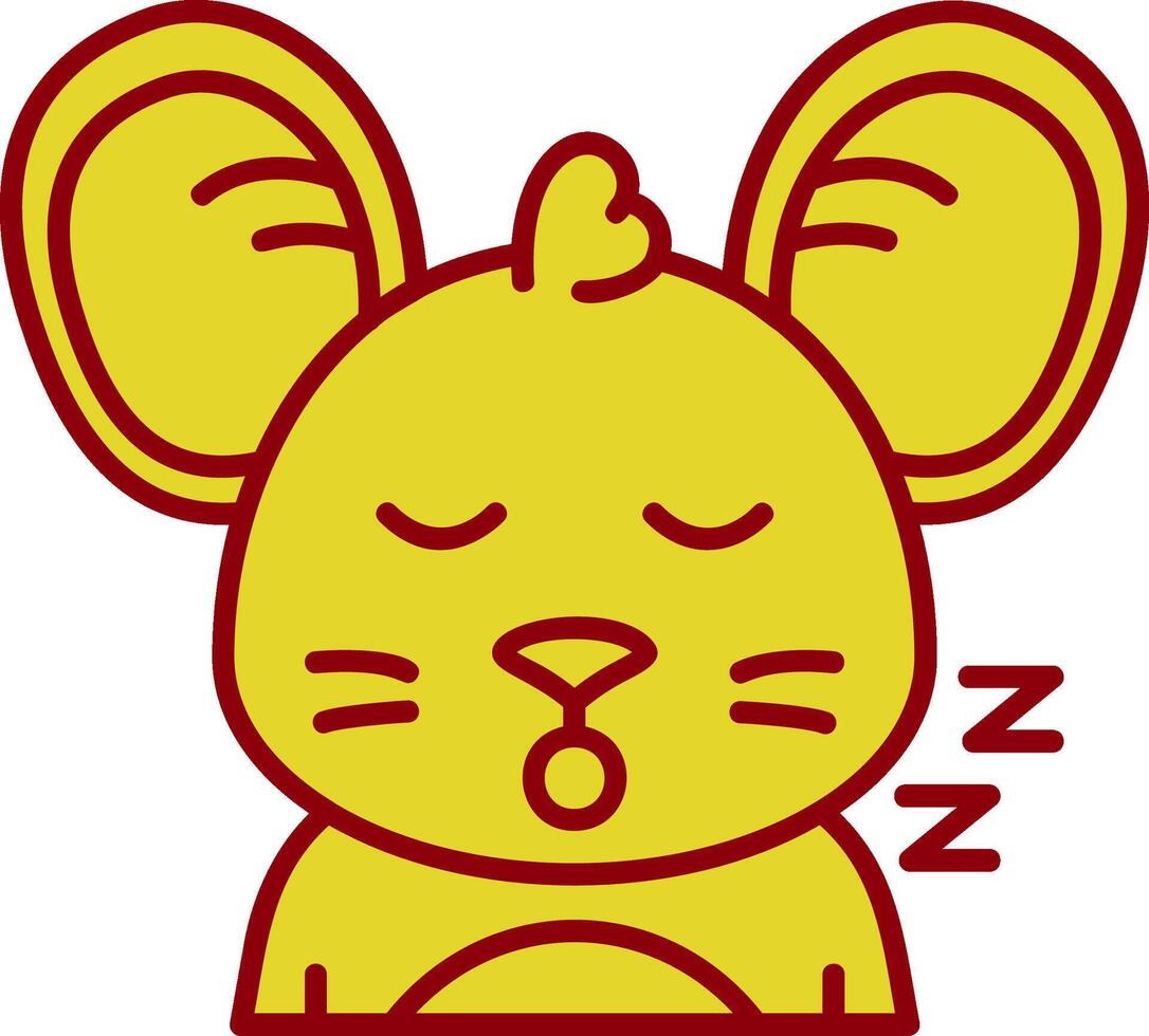 Sleep Vintage Icon vector