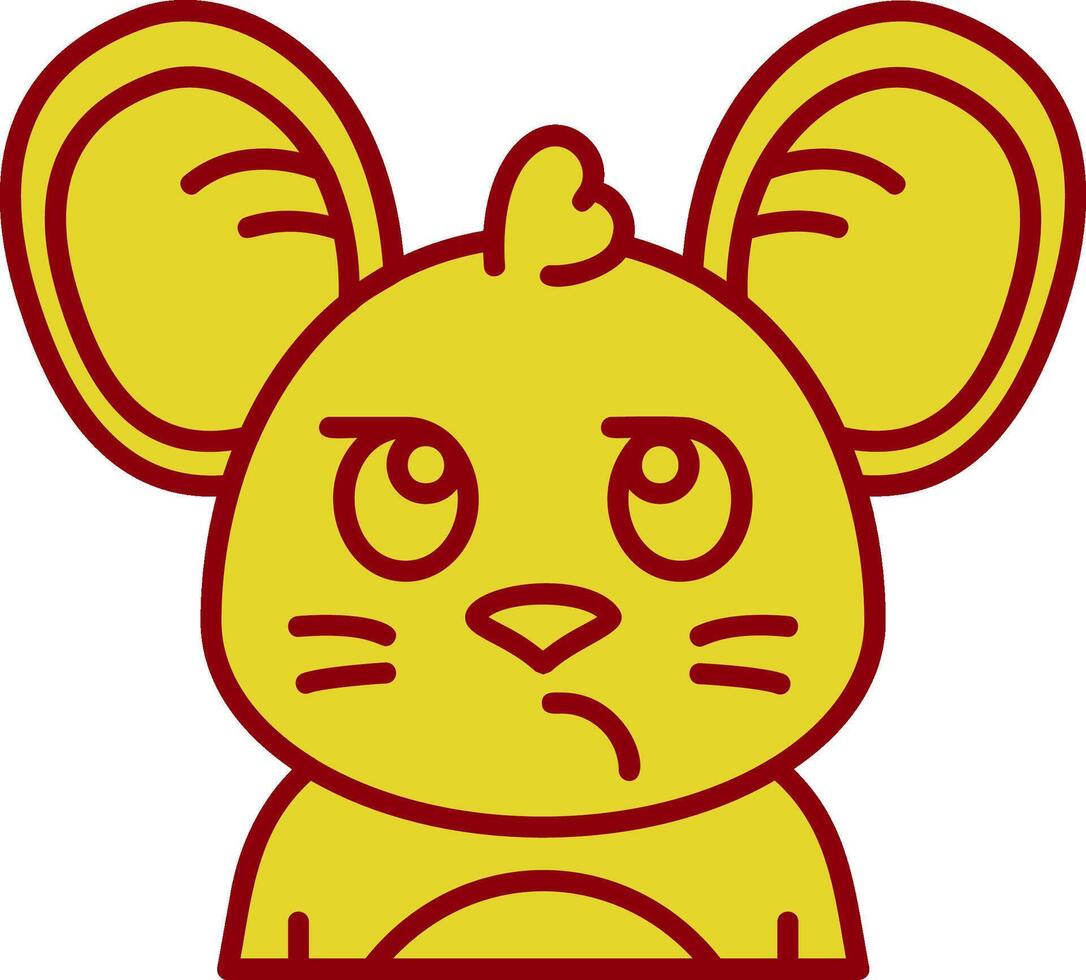 Suspicious Vintage Icon vector