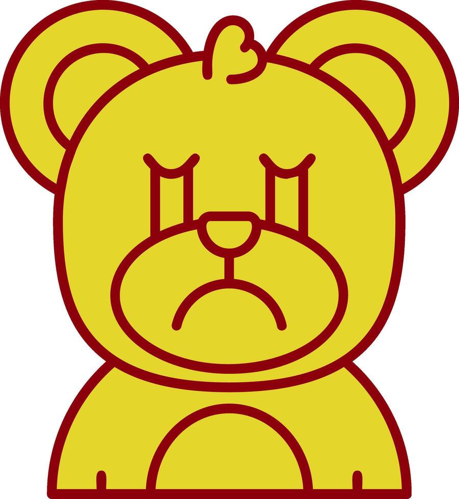 Cry Vintage Icon vector