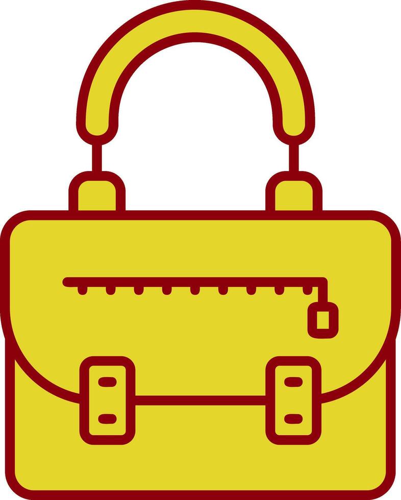 Handbag Vintage Icon vector