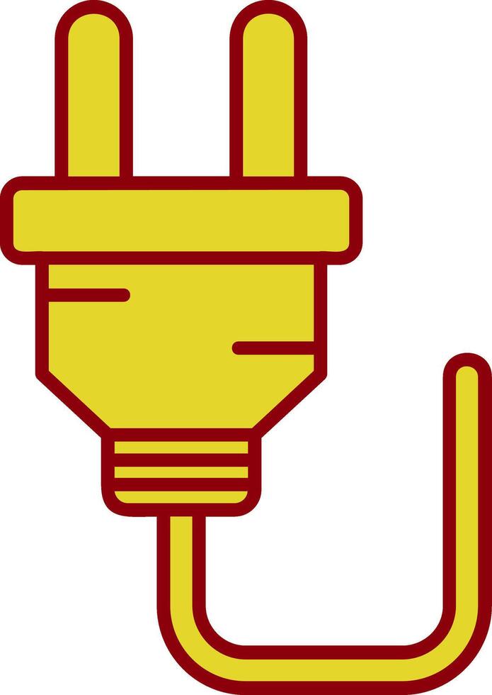 Plug Vintage Icon vector