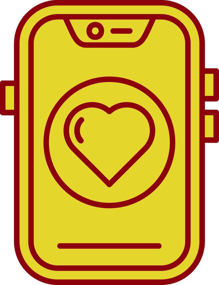 corazón Clásico icono vector