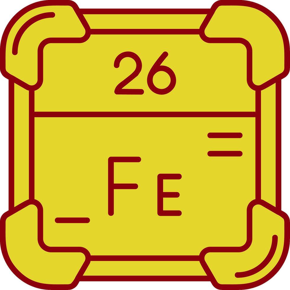 Iron Vintage Icon vector