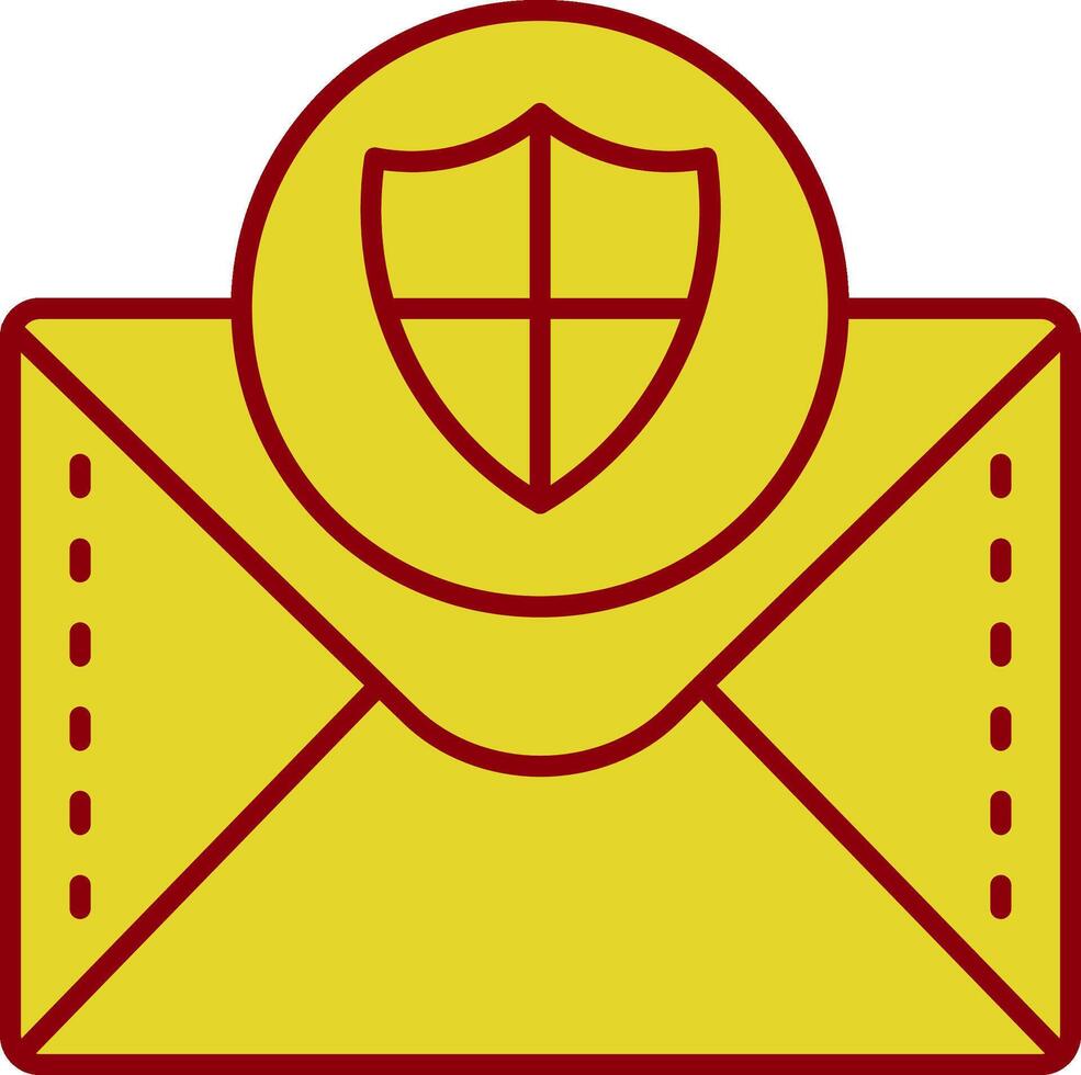 Security Vintage Icon vector