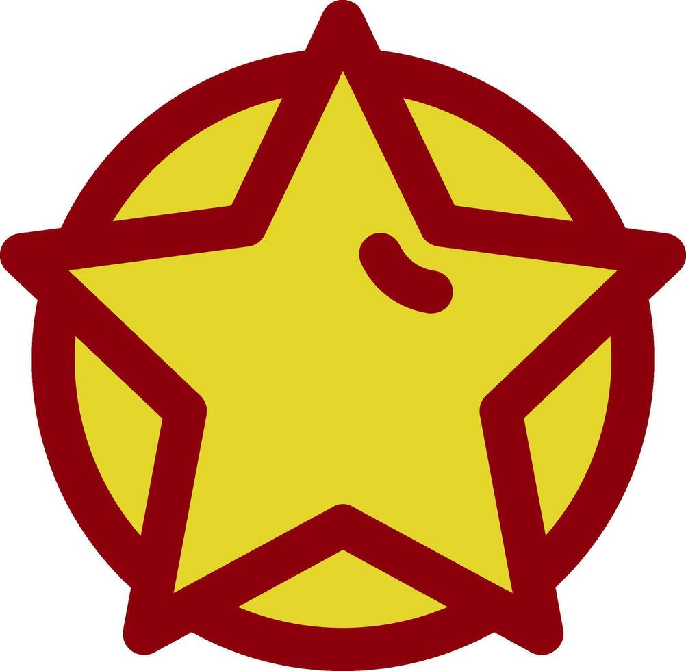 estrella Clásico icono vector