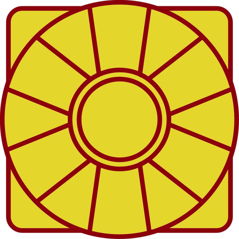 Support Vintage Icon vector