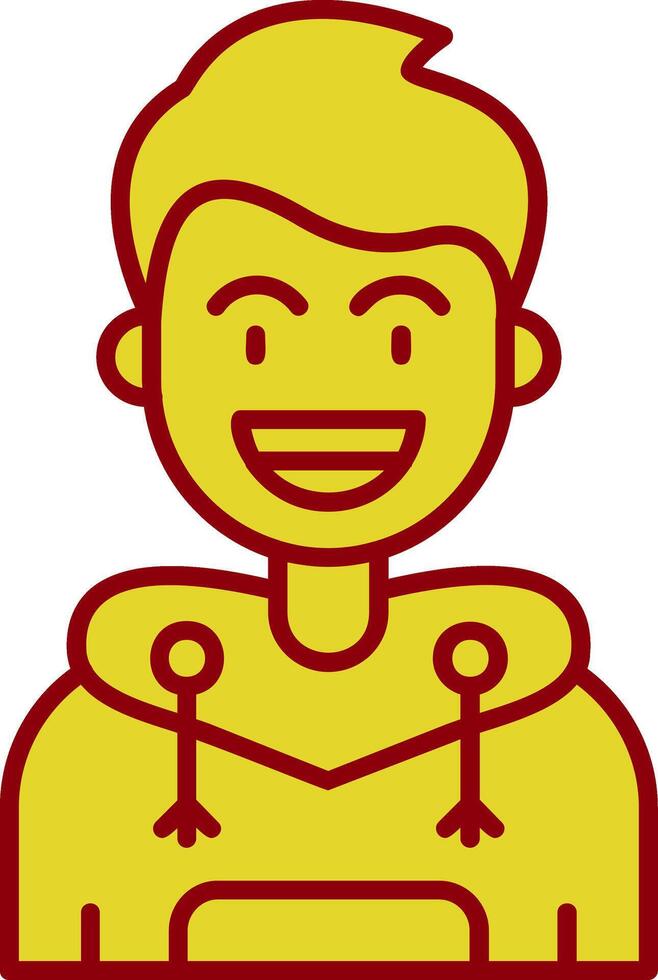 Smile Vintage Icon vector