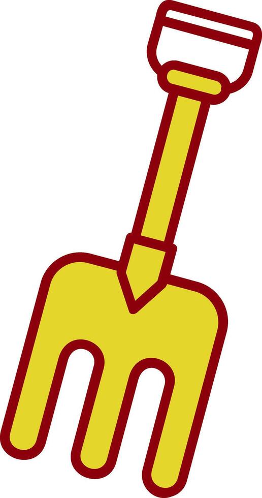 Fork Vintage Icon vector