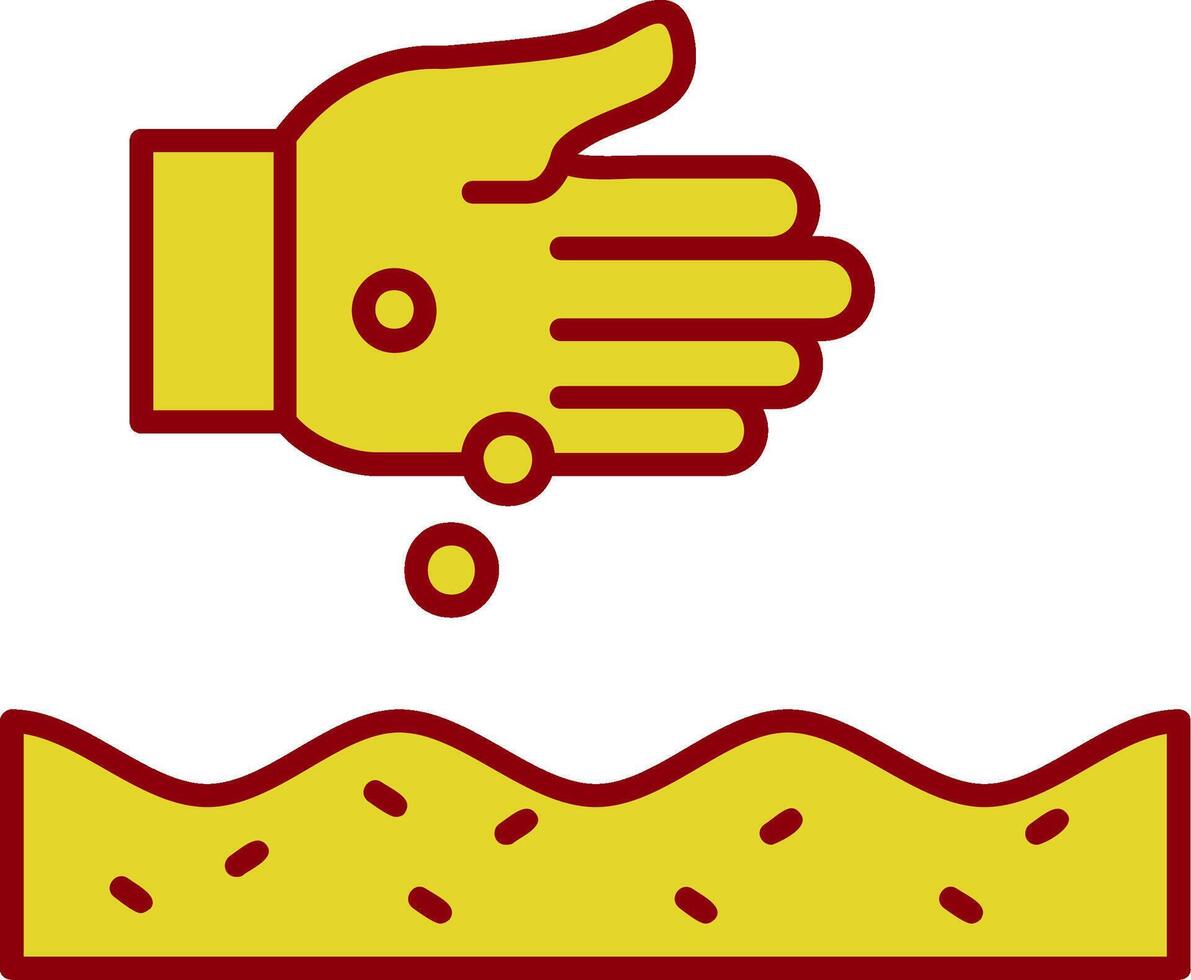 Seeds Vintage Icon vector