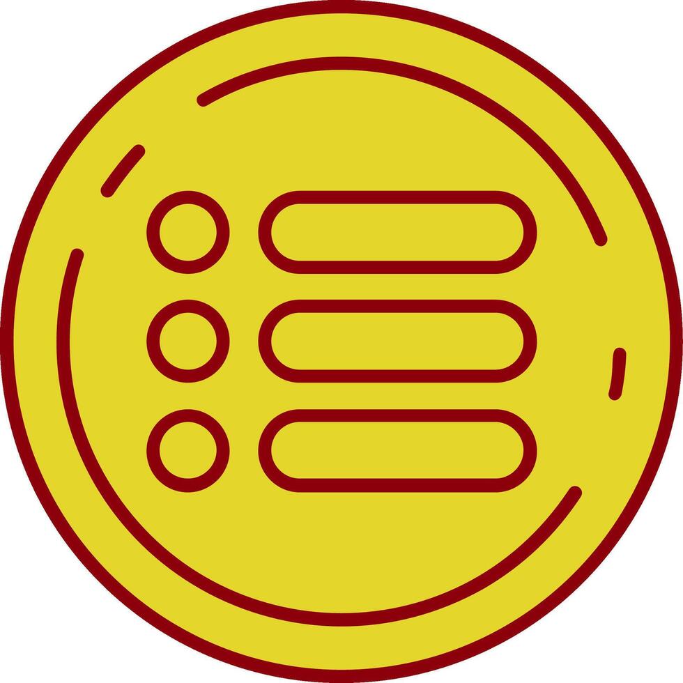 Menu Vintage Icon vector