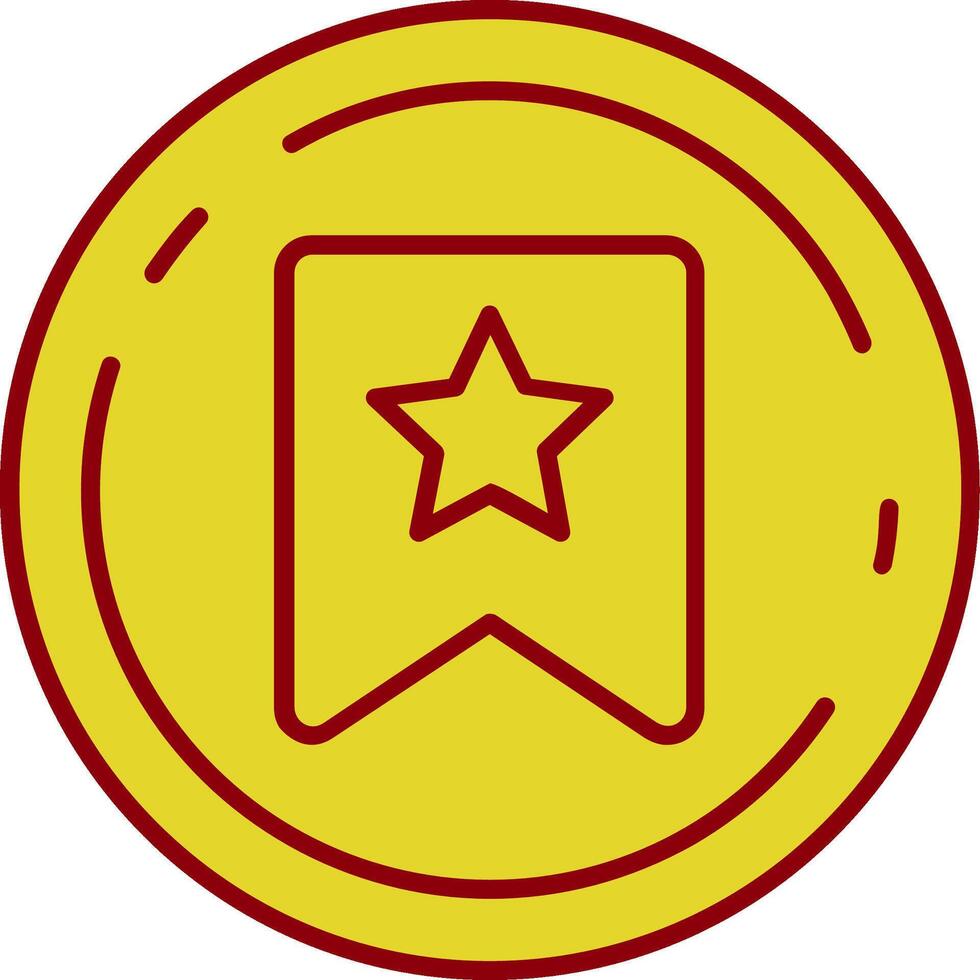 Bookmark Vintage Icon vector